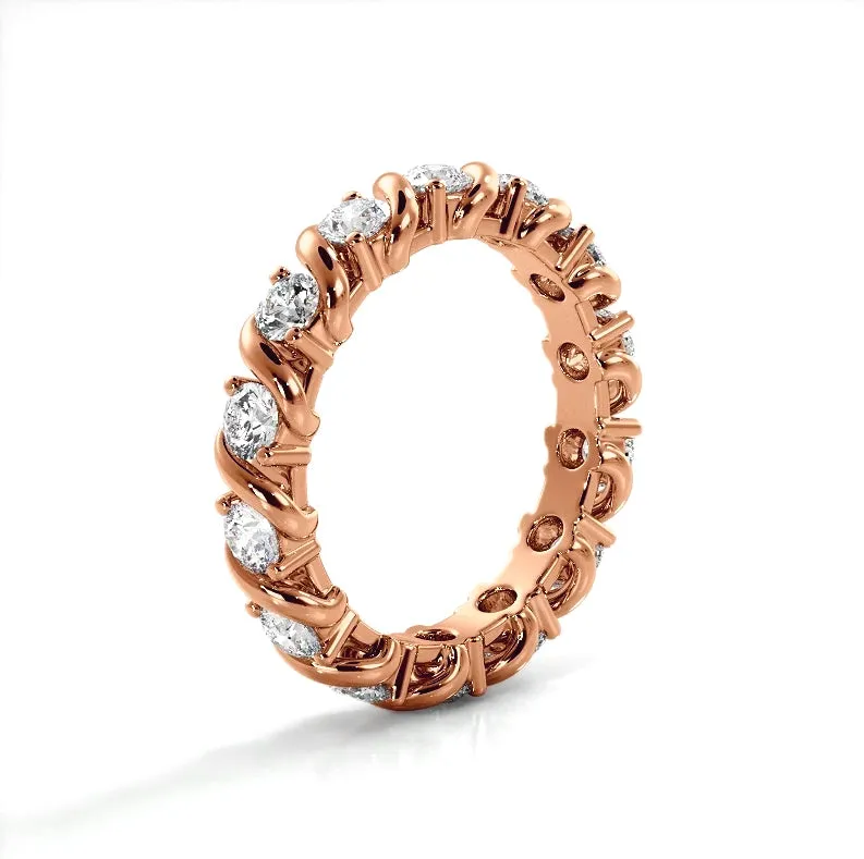 1.05 ct. Round Diamond Eternity Wedding Band
