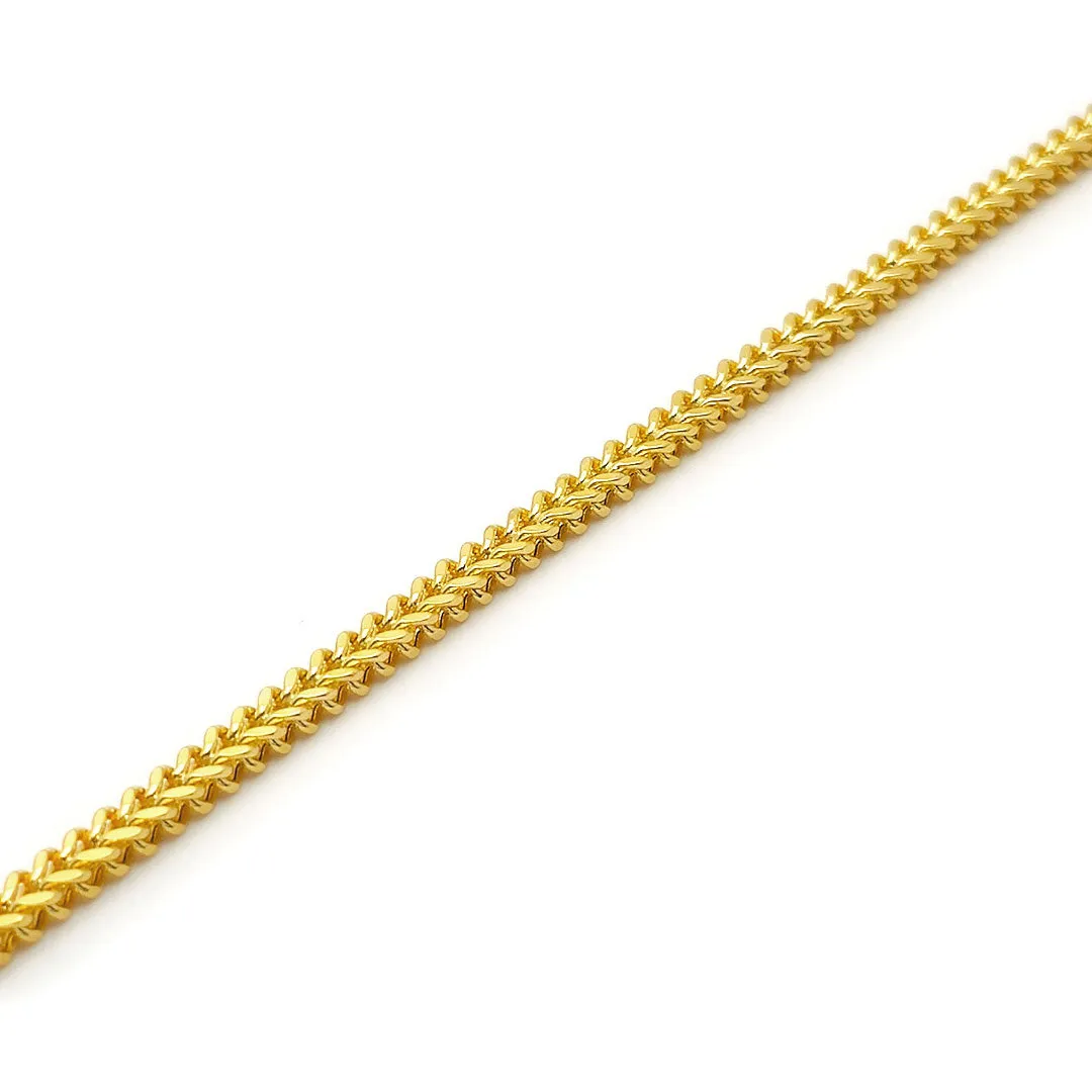 10k Franco Bracelet 4mm