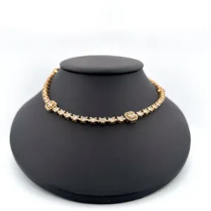 10KT CUSTOM DIAMOND CHAIN