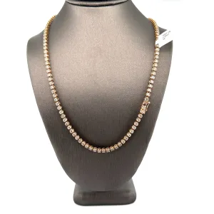 10KT Diamond Tennis Chain