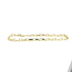 14k Yellow Gold 12.2 Gram Link Bracelet  8"  inch