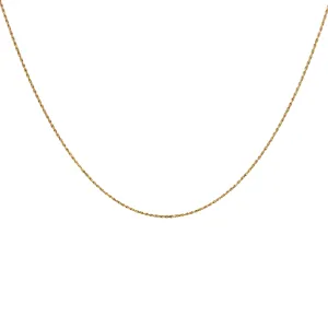 14K YELLOW GOLD 4 GRAM MINI ROPE CHAIN 30 INCH