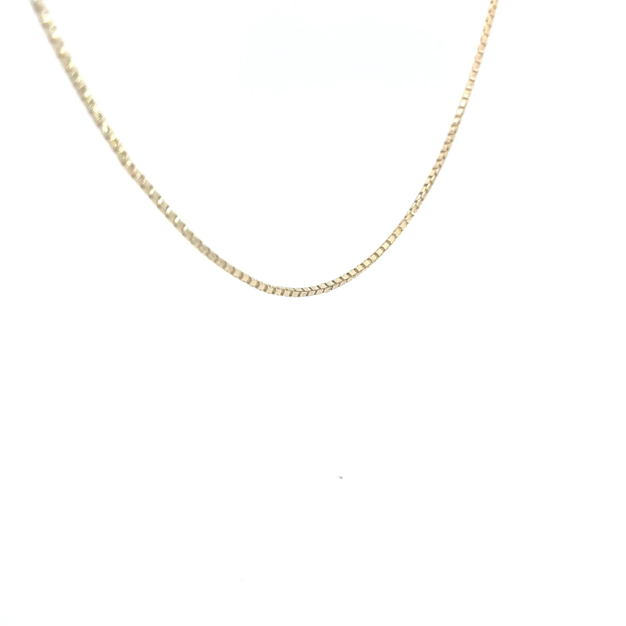 14k Yellow Gold Box Chain 7.0 gram 20 inch