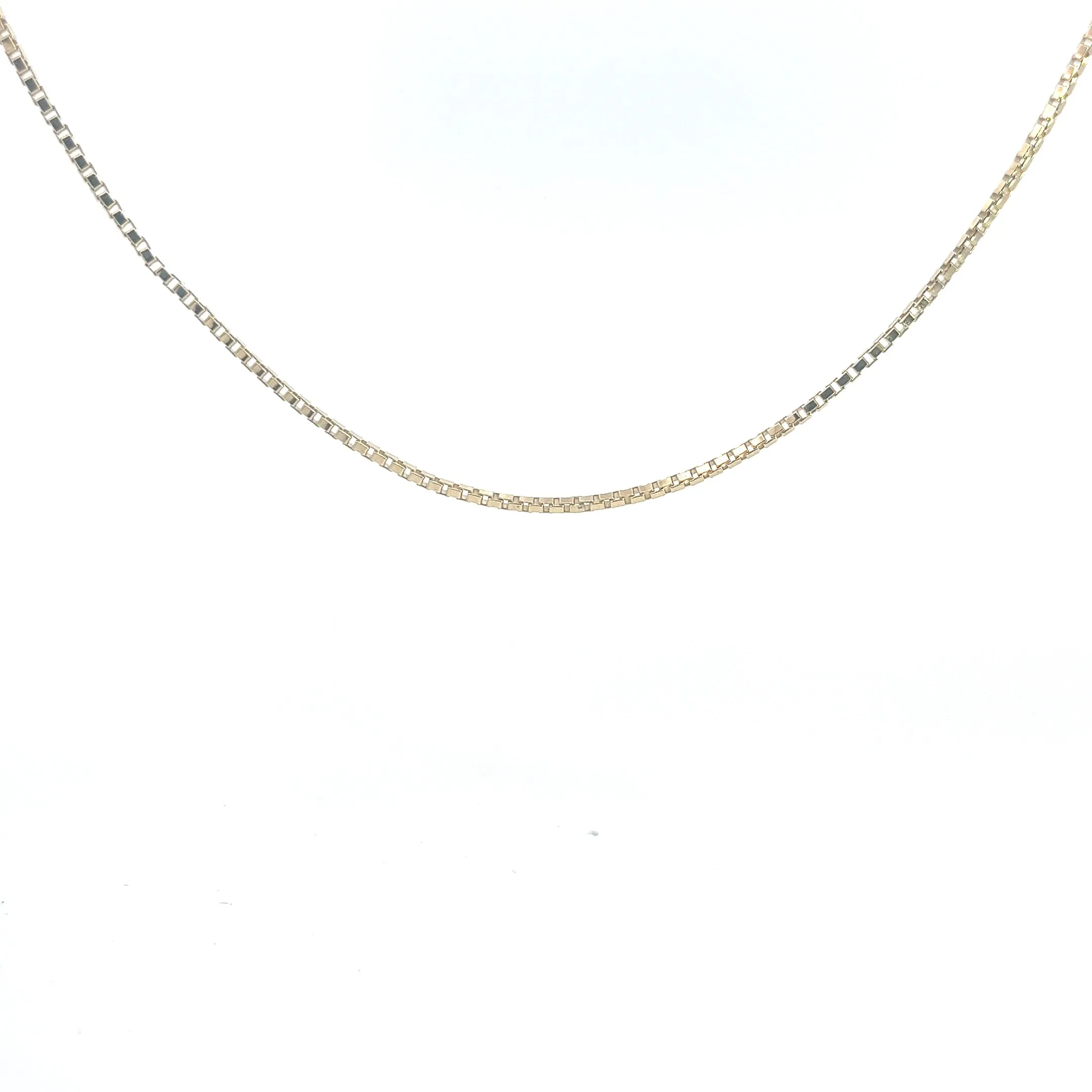 14k Yellow Gold Box Chain 7.0 gram 20 inch