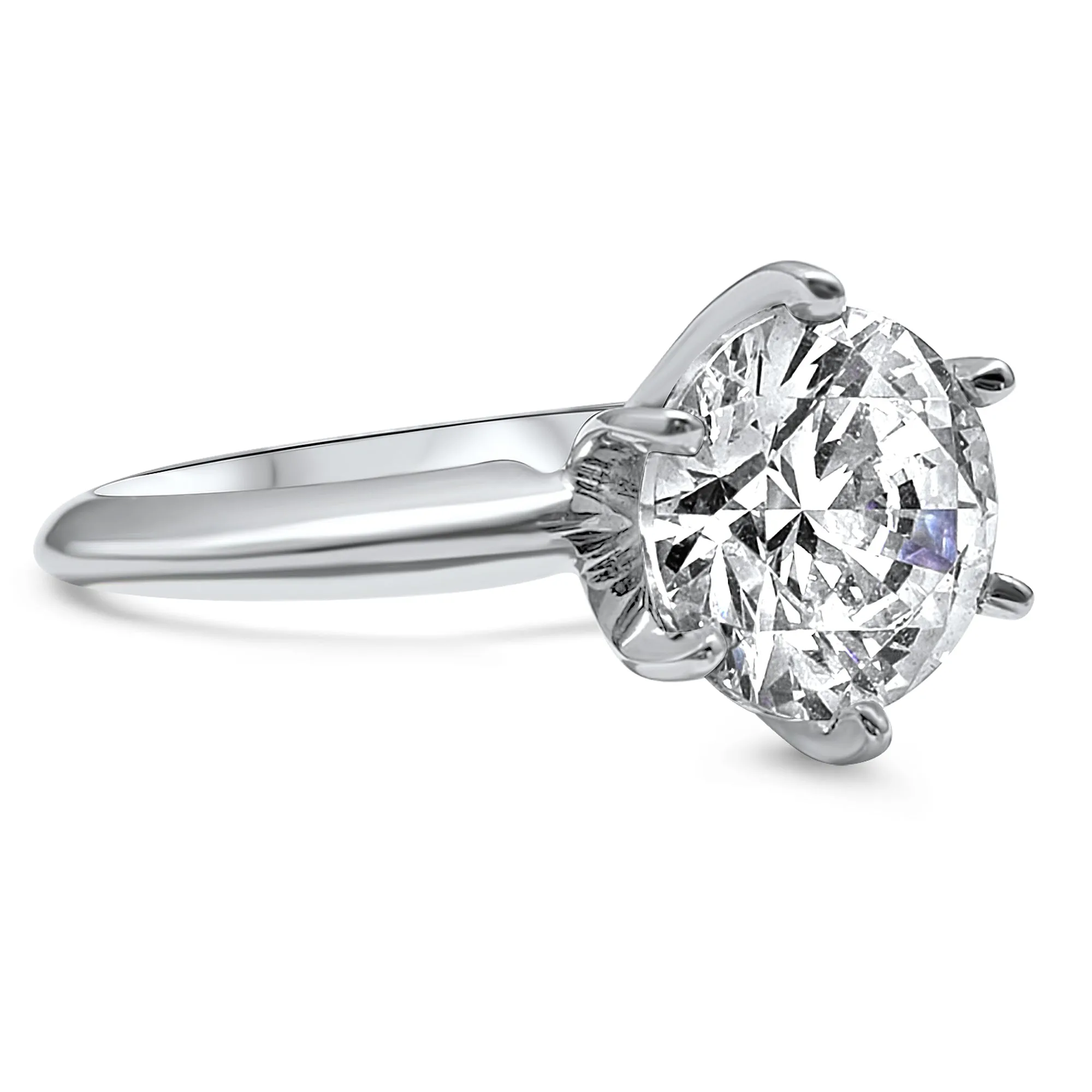 1.5 Carat Brilliant Cut Diamond 1.5 Carat Brilliant Cut Diamond Solitaire Engagement Ring | Platinum | 6-Prong SettingPlatinum Solitaire Engagement Ring | 6-Prong Setting
