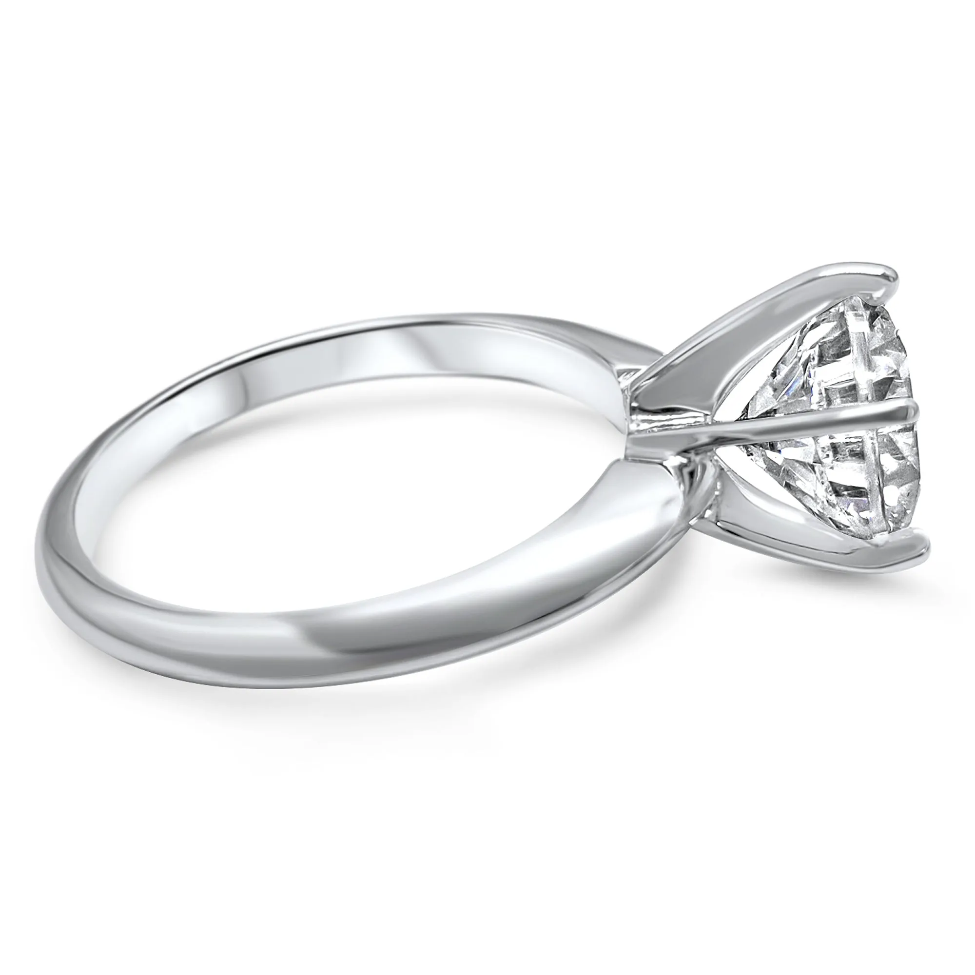 1.5 Carat Brilliant Cut Diamond 1.5 Carat Brilliant Cut Diamond Solitaire Engagement Ring | Platinum | 6-Prong SettingPlatinum Solitaire Engagement Ring | 6-Prong Setting