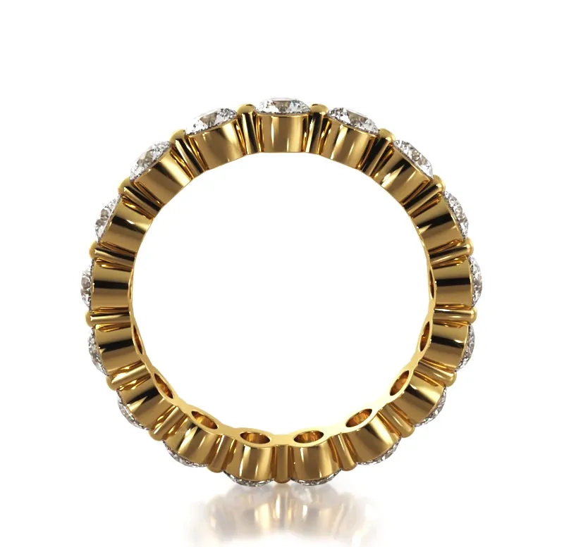 1.79 ct. Round Diamond Eternity Wedding Band