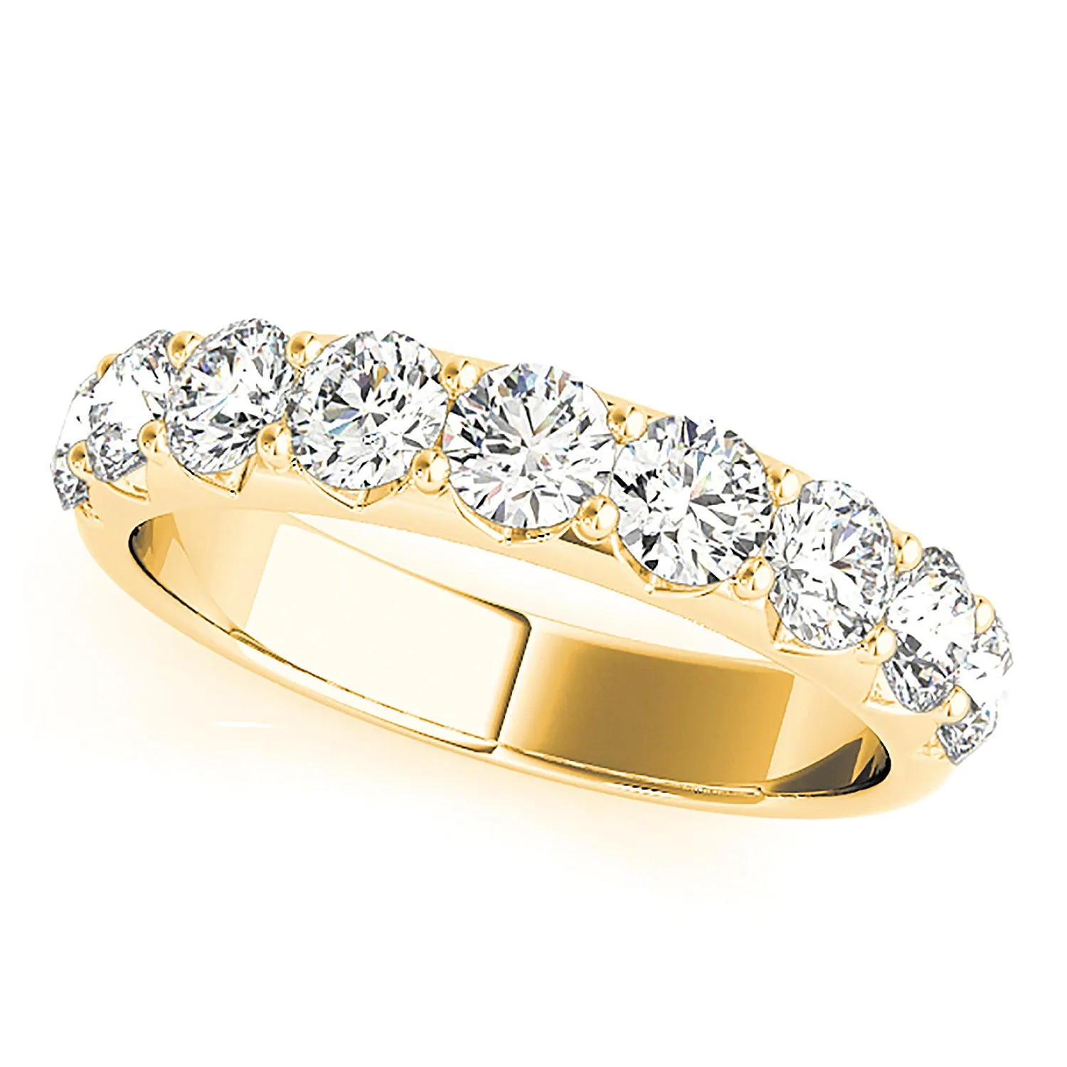 2.00 ctw. Round Diamond Pave Set Wedding Band