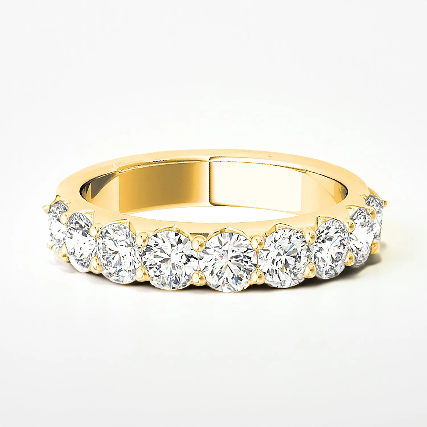 2.00 ctw. Round Diamond Pave Set Wedding Band