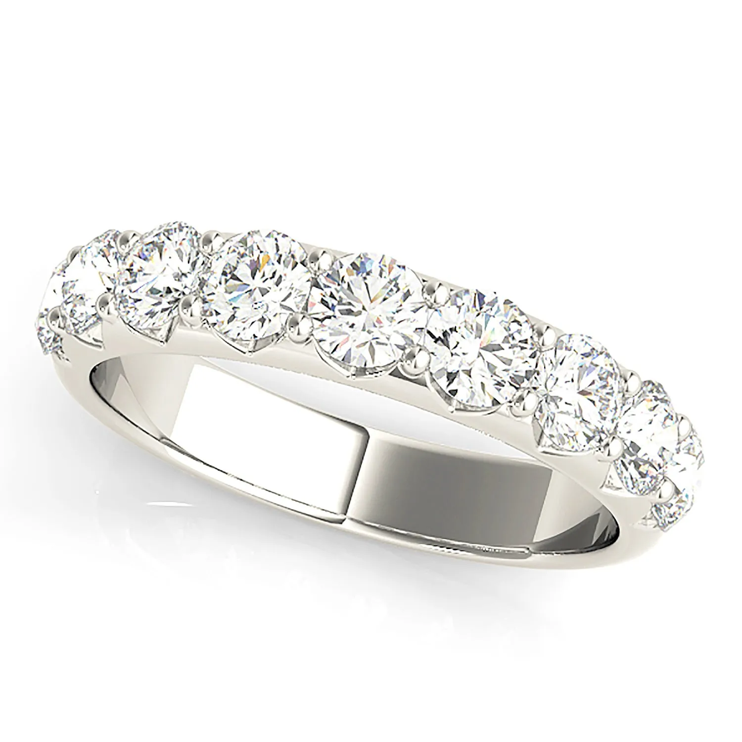 2.00 ctw. Round Diamond Pave Set Wedding Band