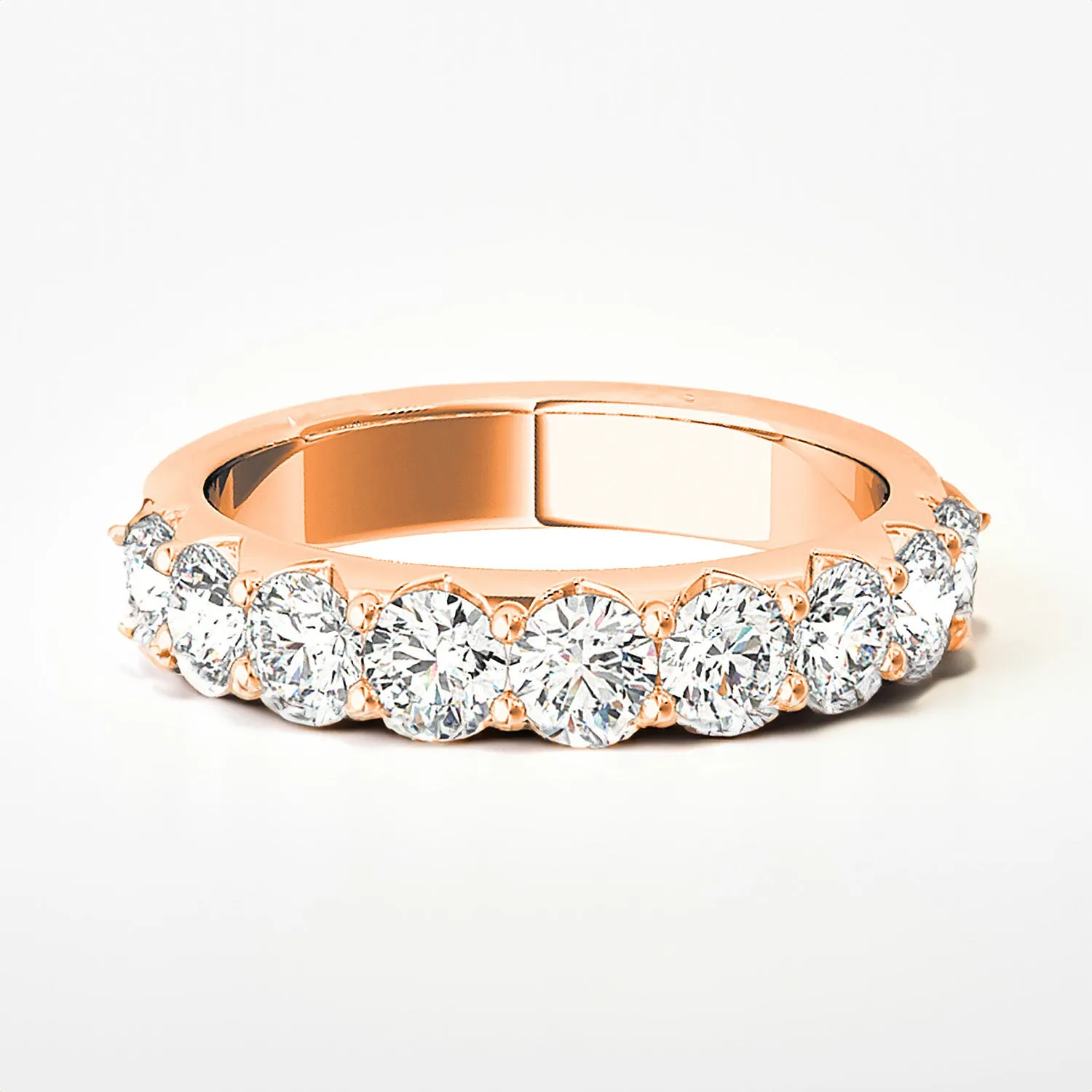 2.00 ctw. Round Diamond Pave Set Wedding Band
