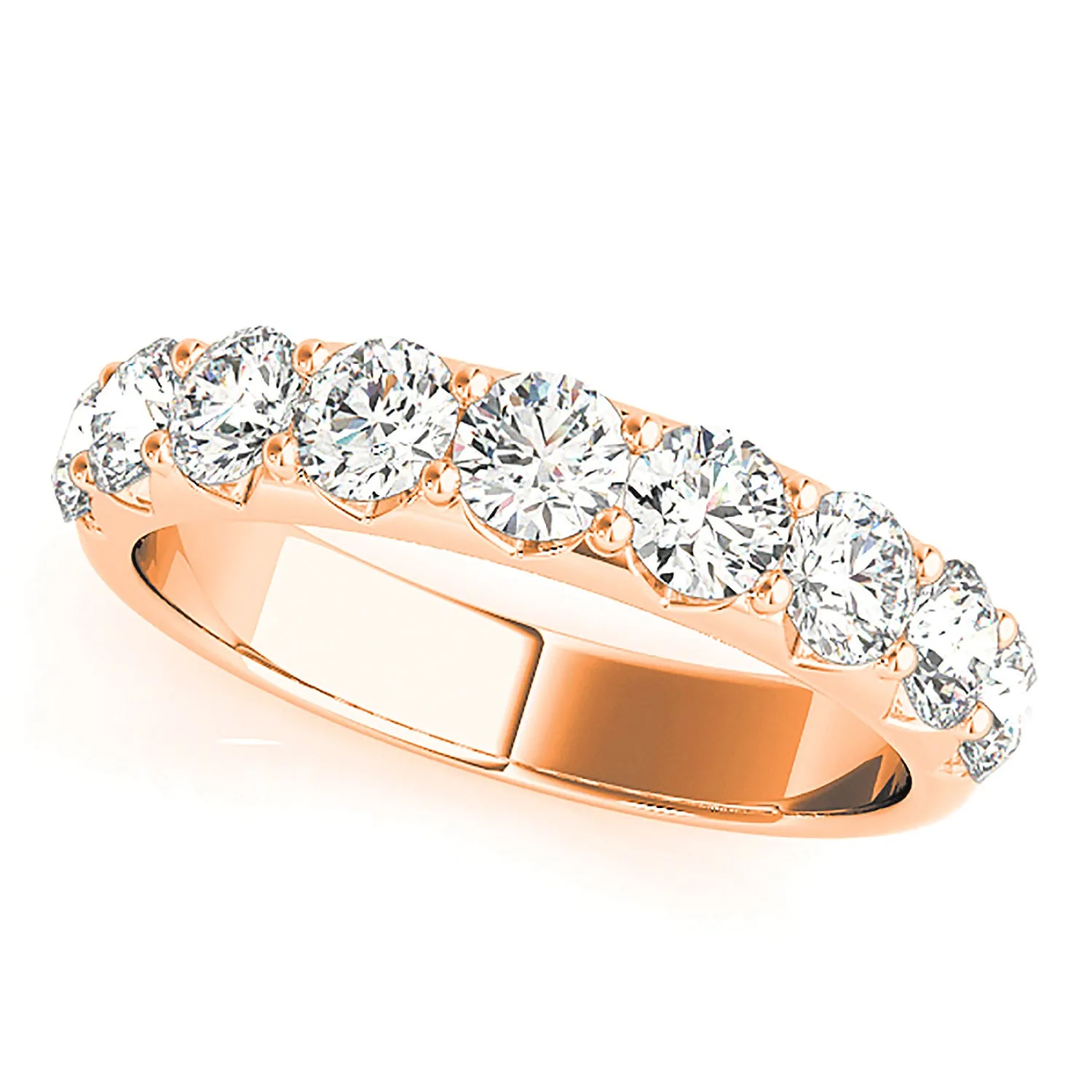 2.00 ctw. Round Diamond Pave Set Wedding Band