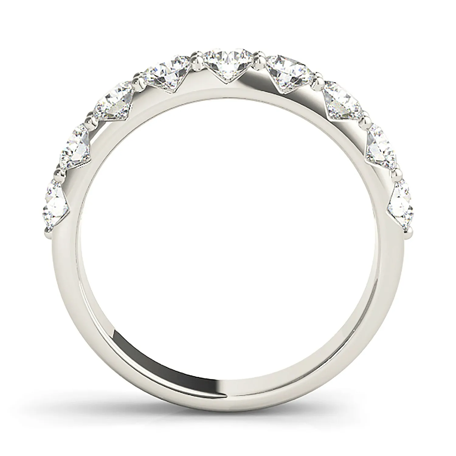 2.00 ctw. Round Diamond Pave Set Wedding Band
