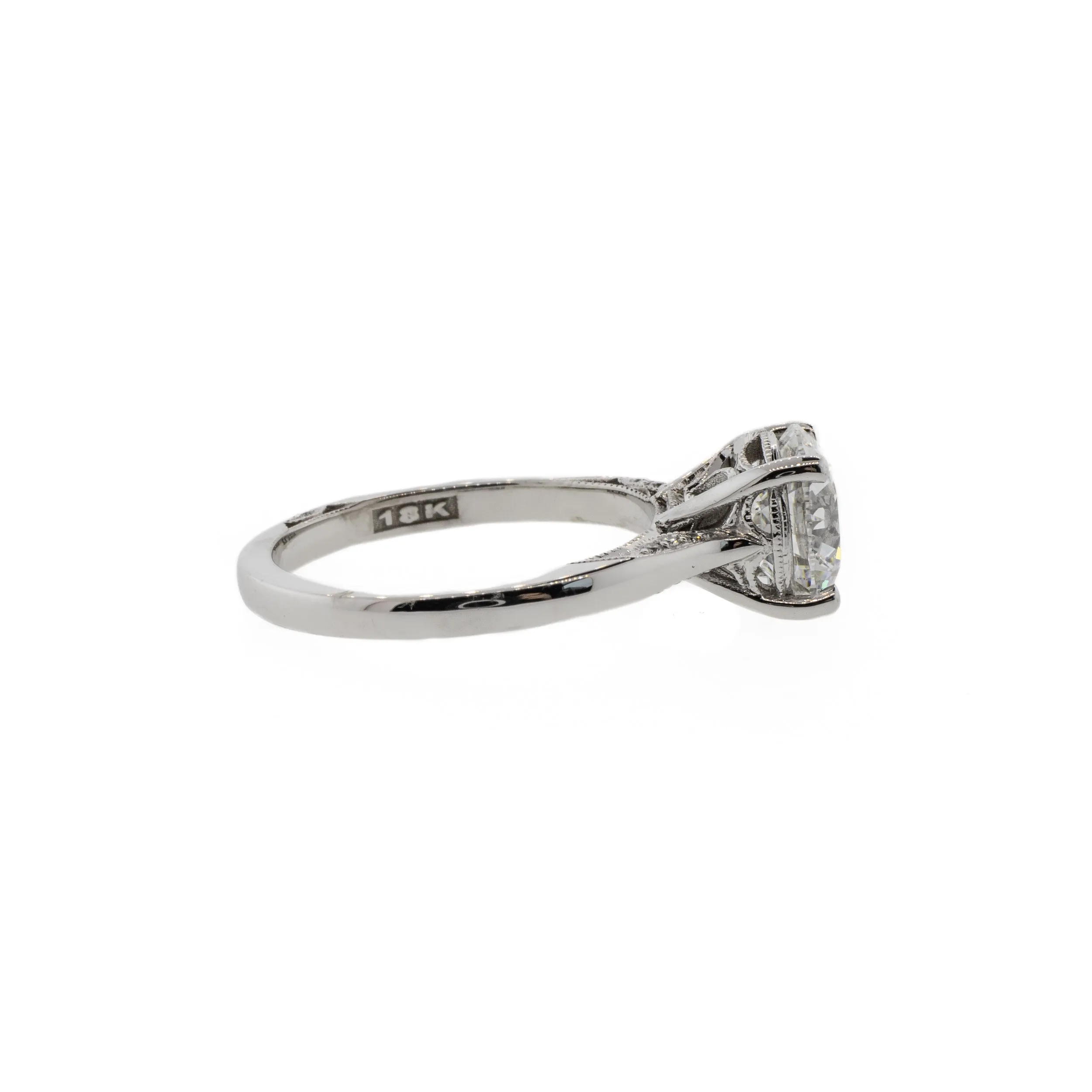 2.00ct Tacori Brilliant Cut Solitaire Diamond Ring