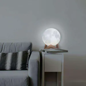 3D MAGICAL MOON LAMP USB LED NIGHT LIGHT MOONLIGHT TOUCH SENSOR 15CM DIAMETER