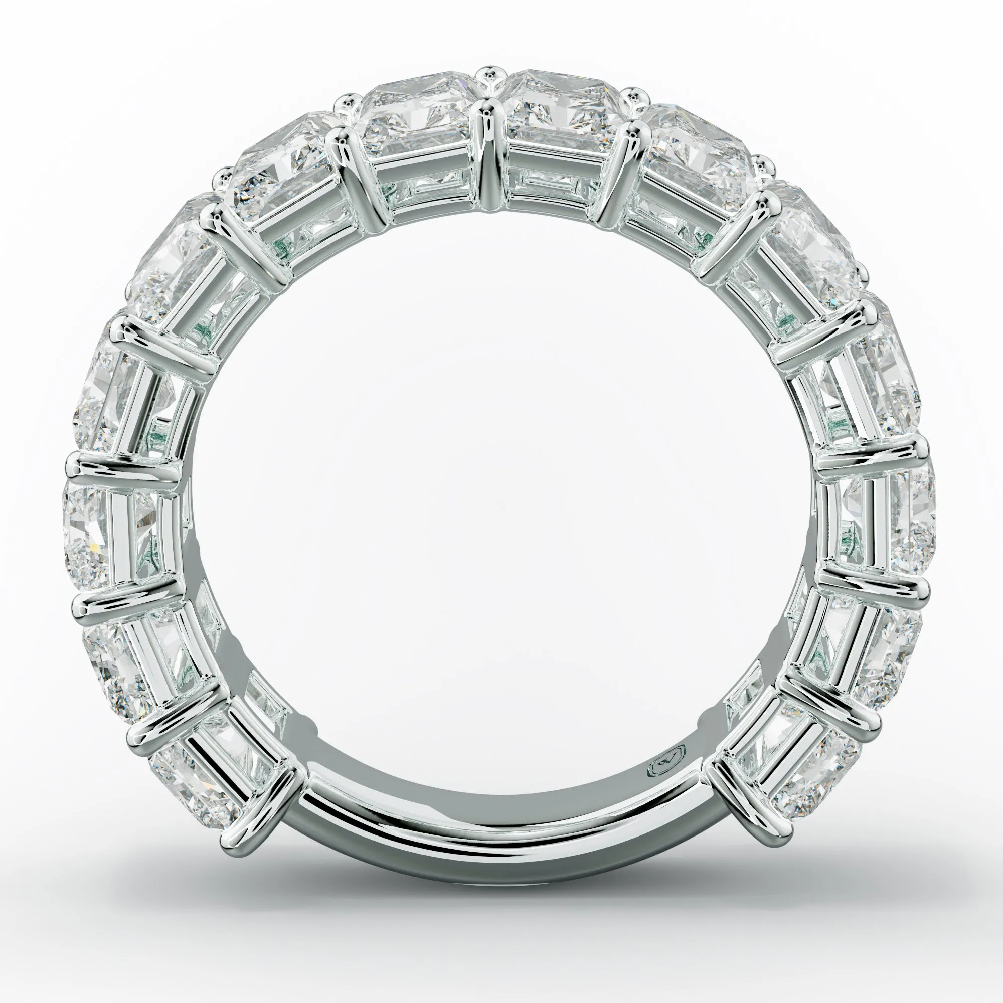 7.0 Carat Radiant Diamond Anniversary Band