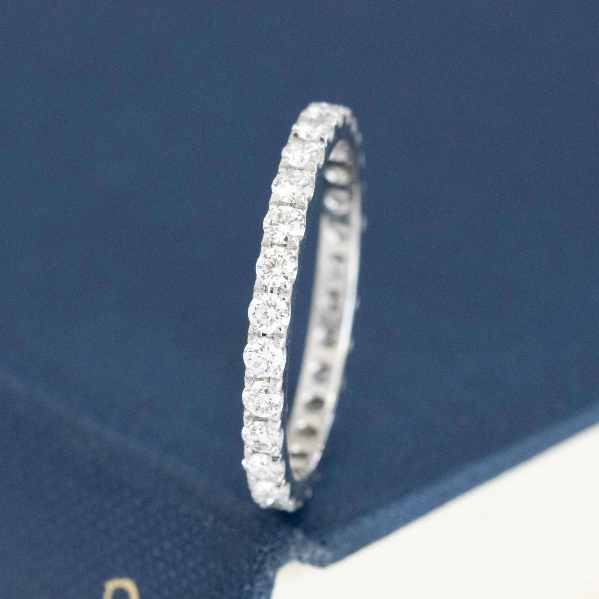 .90ctw Round Cut Diamond Eternity Band