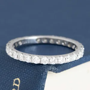 .90ctw Round Cut Diamond Eternity Band