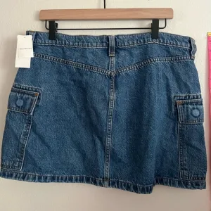 Abercrombie &amp; Fitch High-Waisted Denim Skirt
