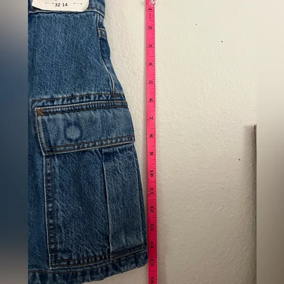 Abercrombie &amp; Fitch High-Waisted Denim Skirt