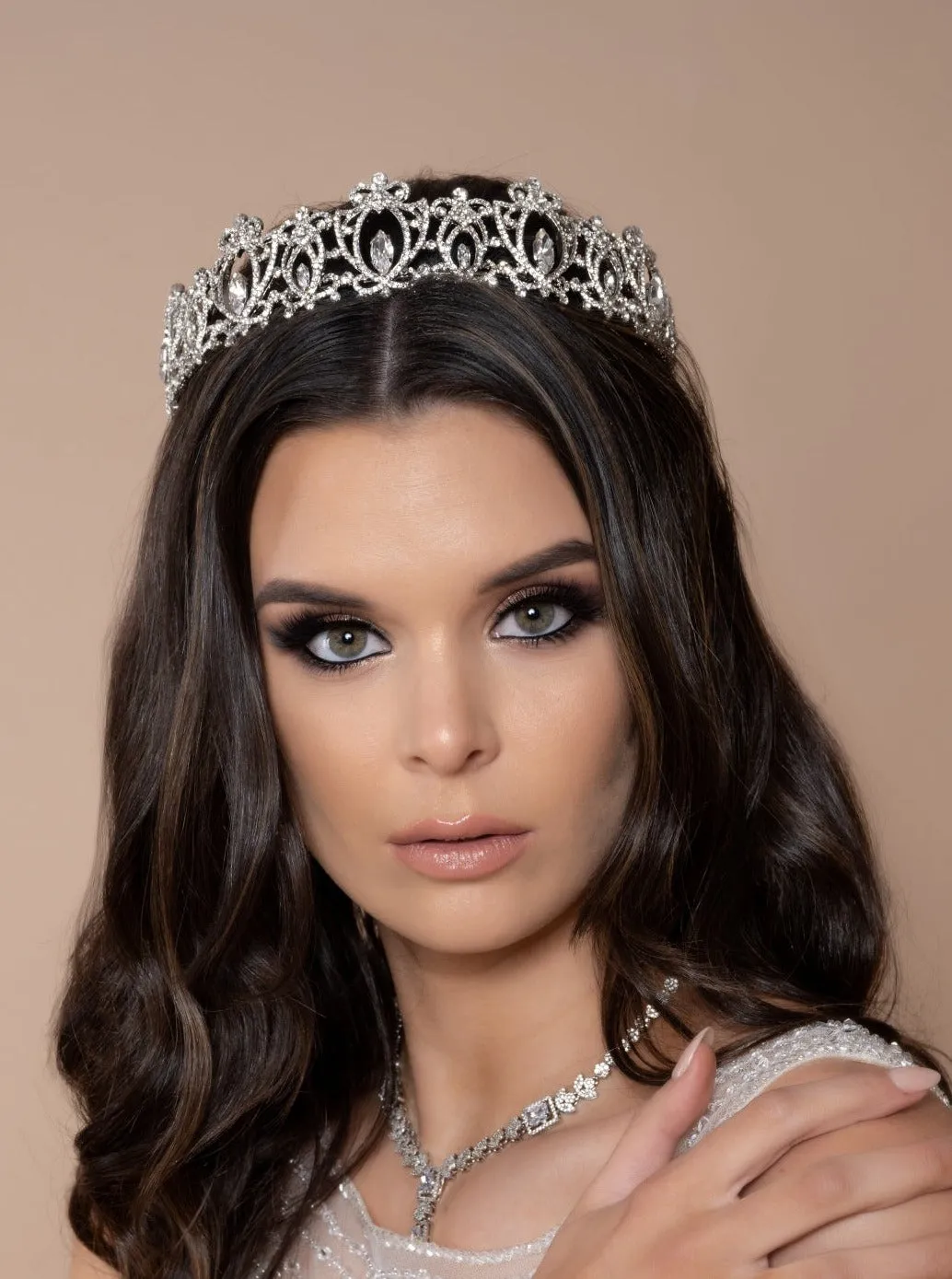 ADARA Swarovski Luxurious Bridal Headpiece - SAMPLE SALE