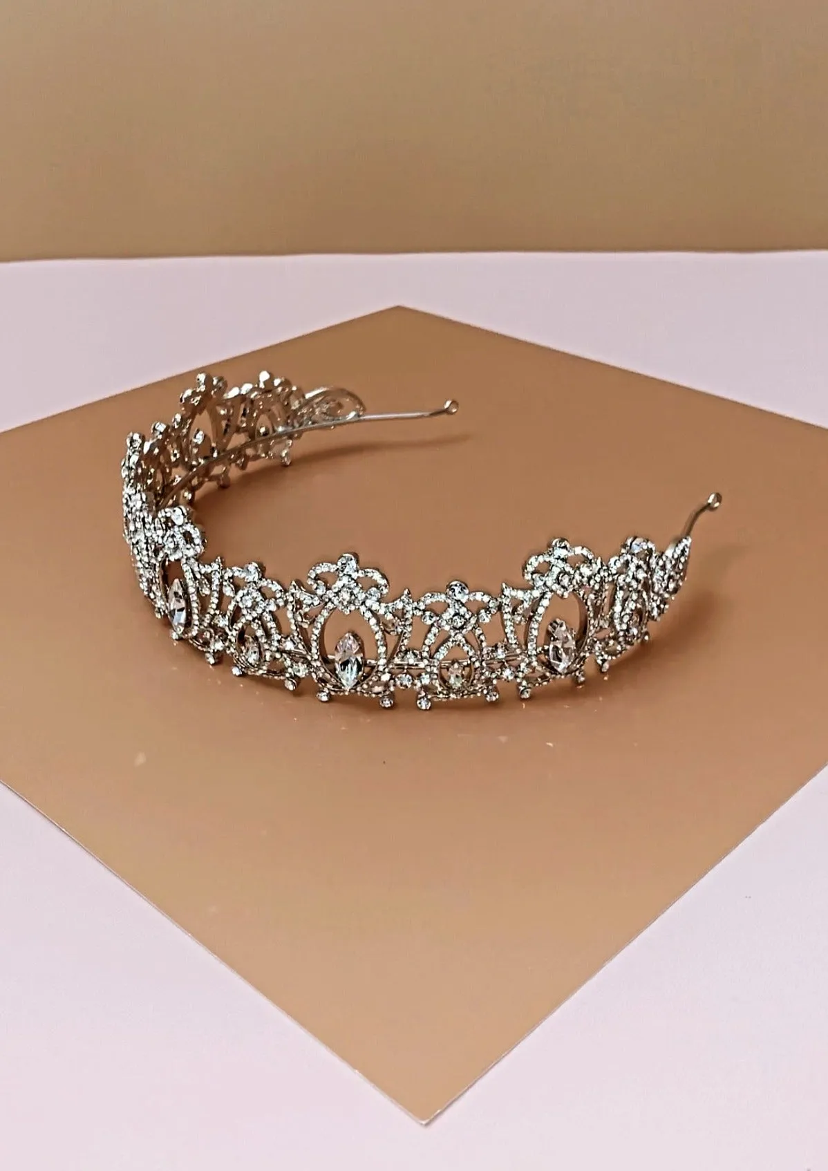 ADARA Swarovski Luxurious Bridal Headpiece - SAMPLE SALE