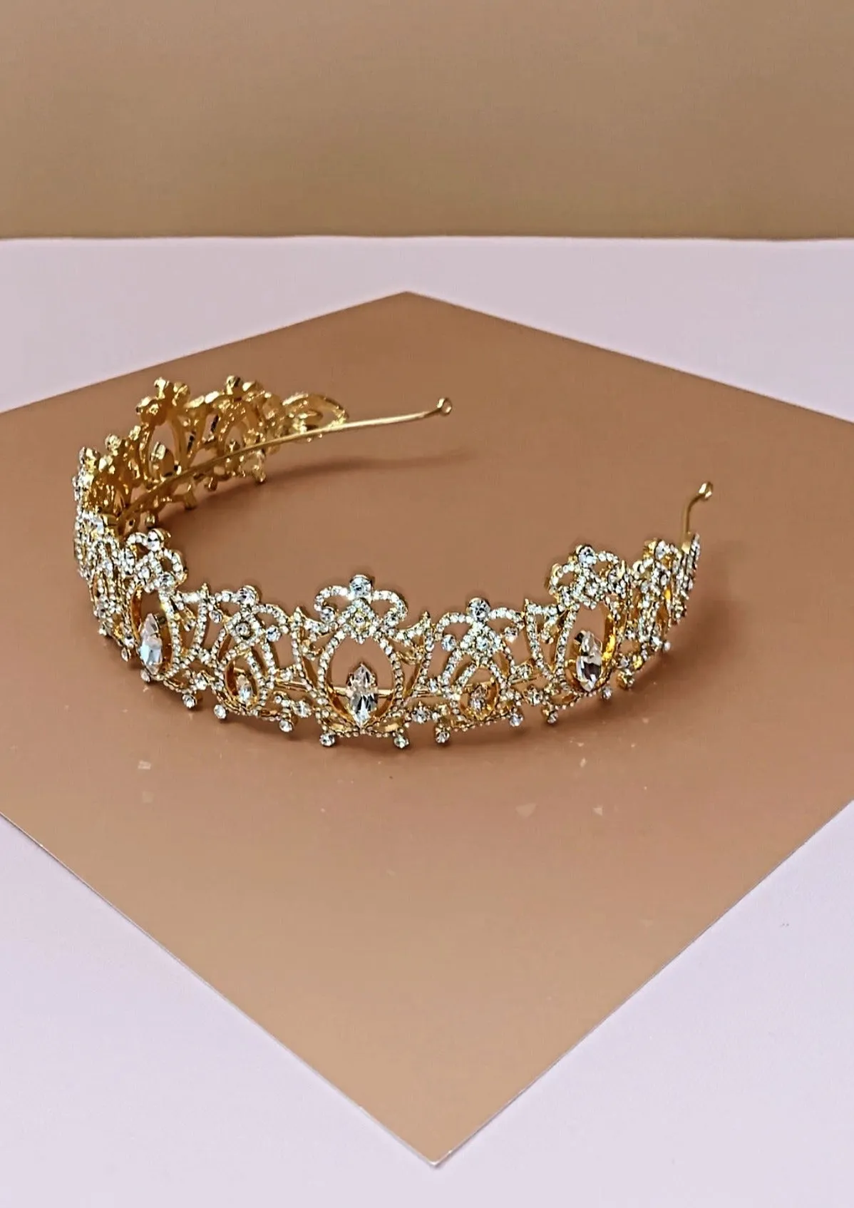 ADARA Swarovski Luxurious Bridal Headpiece - SAMPLE SALE