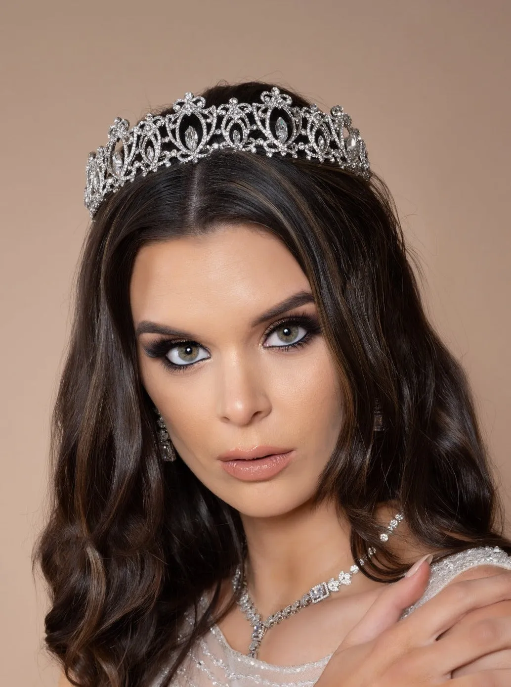 ADARA Swarovski Luxurious Bridal Headpiece - SAMPLE SALE