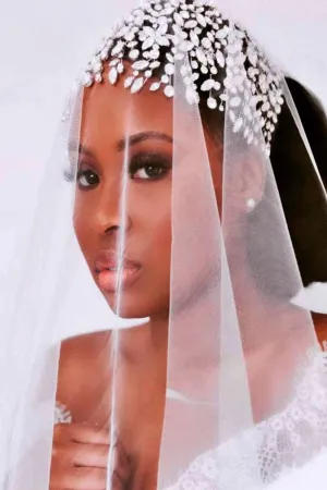 ADELE Bridal Headpiece, Luxurious Swarovski Headband
