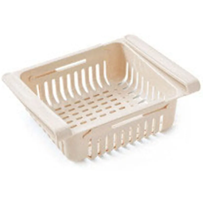 Adjustable Kitchen Refrigerator Storage Rack