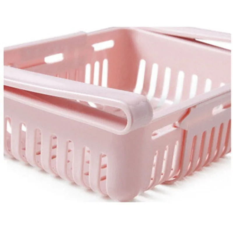Adjustable Kitchen Refrigerator Storage Rack