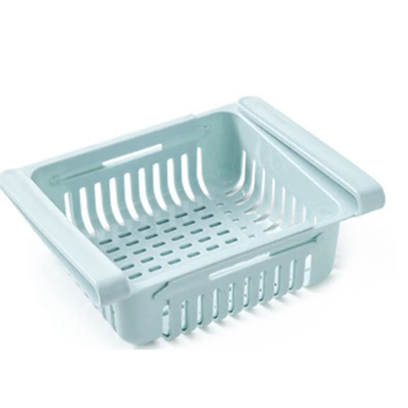Adjustable Kitchen Refrigerator Storage Rack