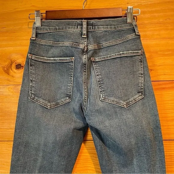 Agolde Sophie High Rise Skinny Crop Jeans in Spite 25