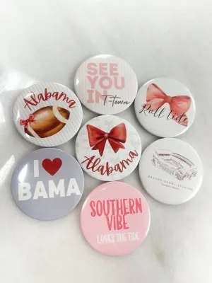 Alabama Game Day Pins
