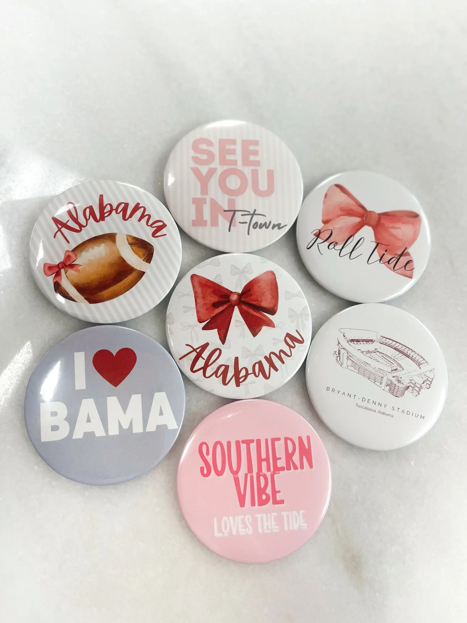 Alabama Game Day Pins