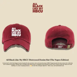 All Black Like My HBCU Dad Hat: Diamond Edition