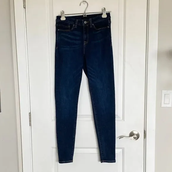 All Saints Grace Mid-Rise Superstretch Skinny Jean