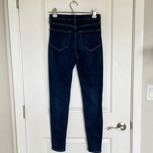 All Saints Grace Mid-Rise Superstretch Skinny Jean