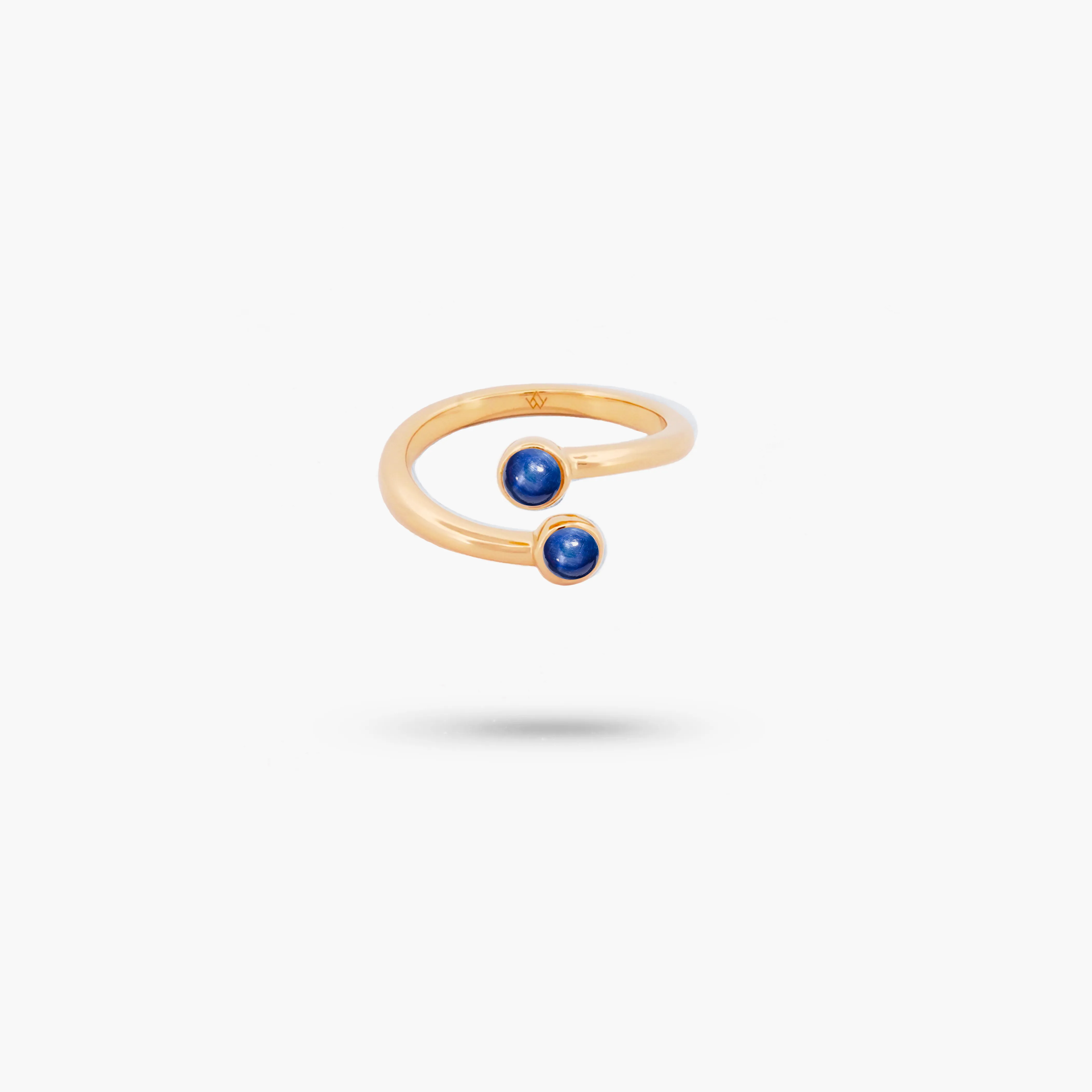 Amare Wear Dual Kyanite Coil Ring