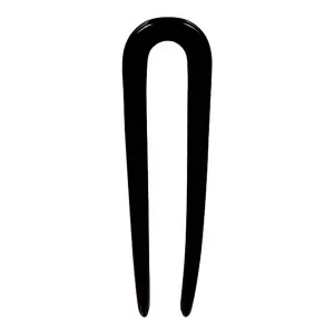 Amber Black Hair Pin