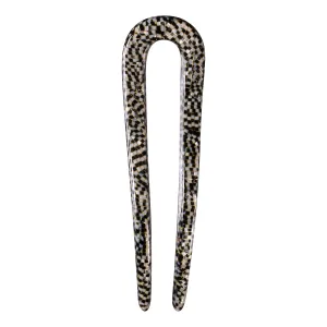 Amber Damier Hair Pin