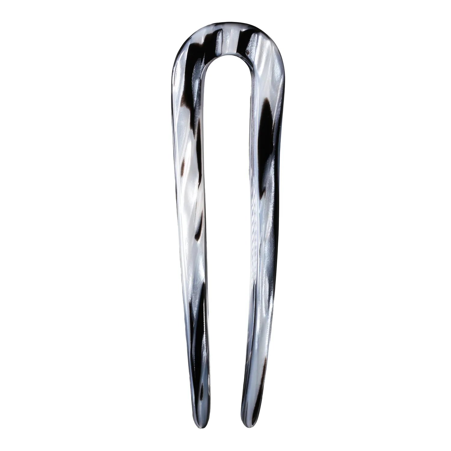 Amber Tigre Blanc Hair Pin