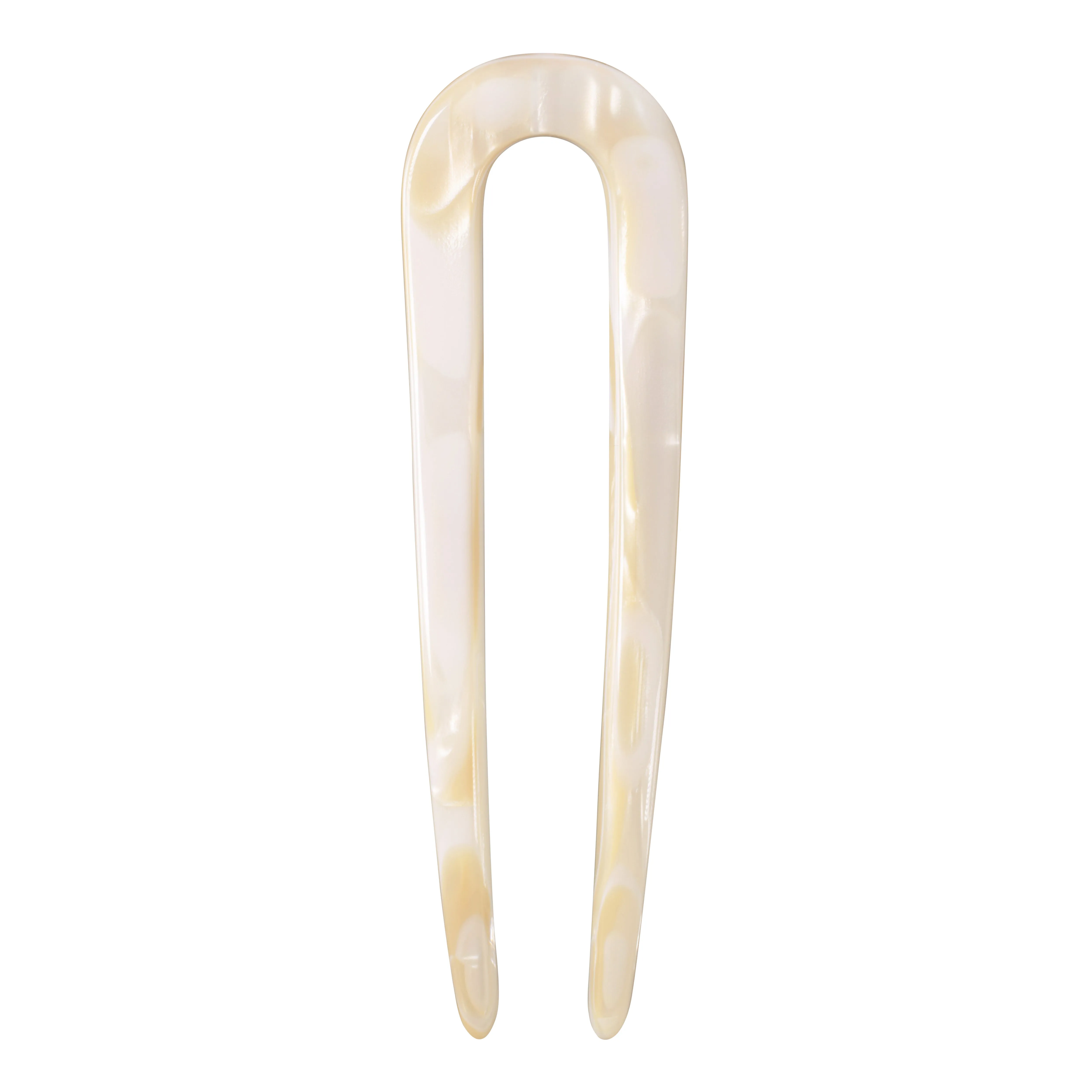 Amber White Alba Hair Pin