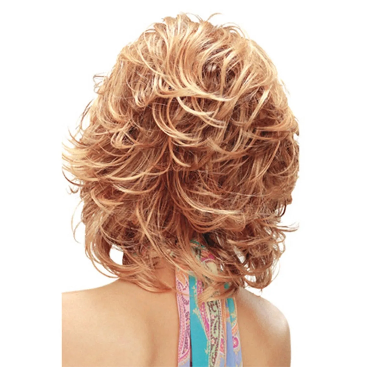 Anastasia | Blonde Short Pixie Cut Wavy Synthetic Hair Wig