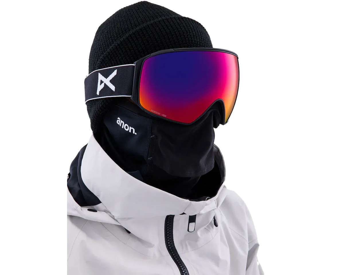 Anon M4 Toric Goggle Black/Perceive Sunny Red   Perceive Cloudy Burst 2026