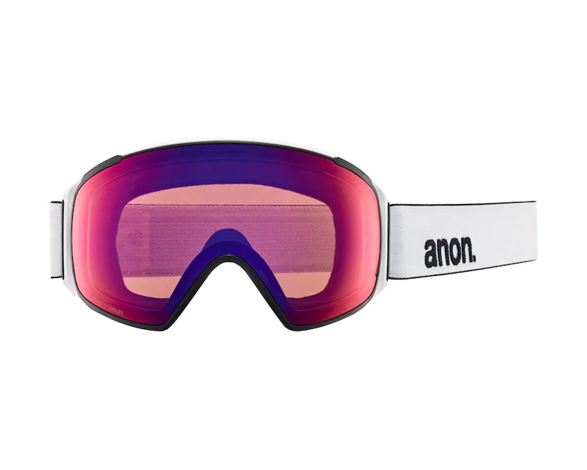 Anon M4S Toric Goggle White/Perceive Sunny Onyx   Perceive Variable Violet 2026