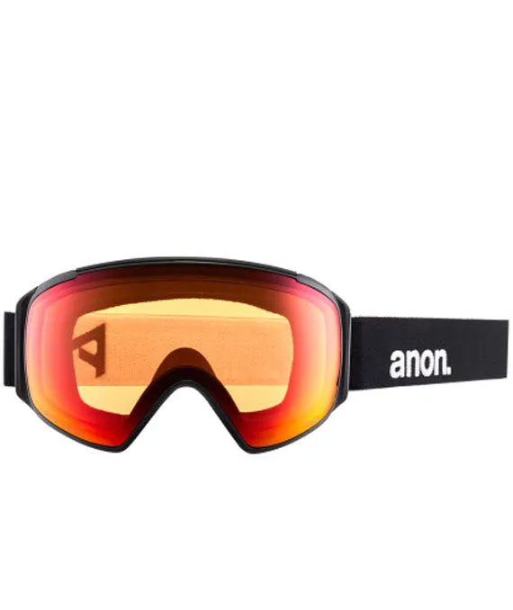 Anon M4S Toric Low Bridge Goggle Black/Perceive Sunny Red   Lens 2026