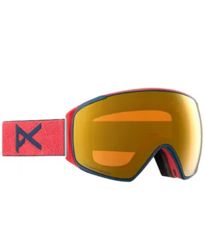 Anon M4S Toric Low Bridge Goggle Coral/Perceive Sunny Bronze   Lens 2024
