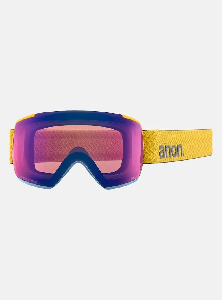 Anon M5 Goggles   Bonus Lens   MFI® Face Mask - GOLDEN/PRCV SUN ONYX - 2025