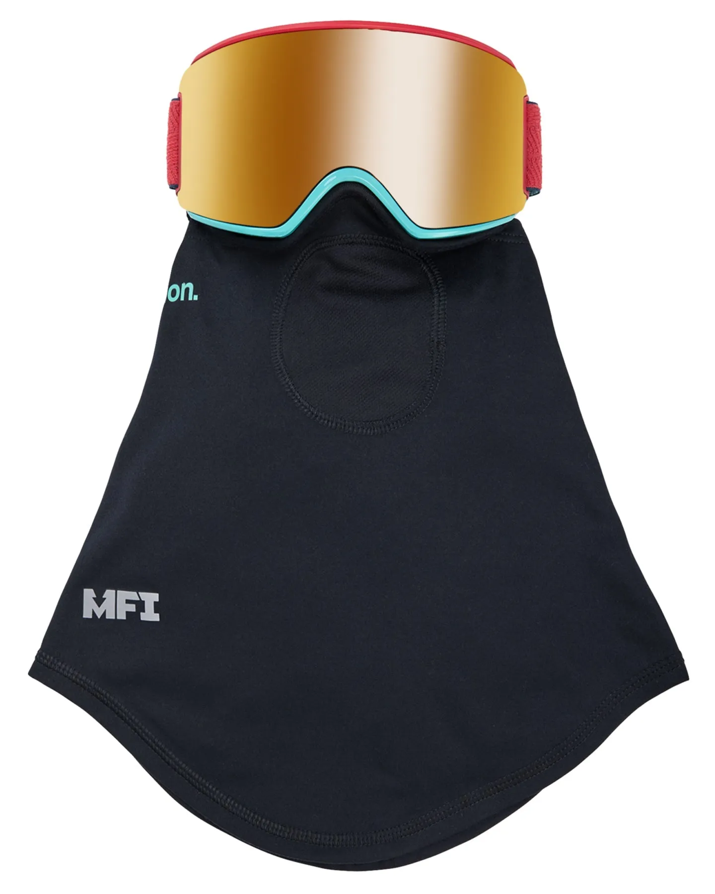 Anon WM3 Low Bridge Fit Snow Goggles   Bonus Lens   MFI - Coral / Perceive Sunny Bronze